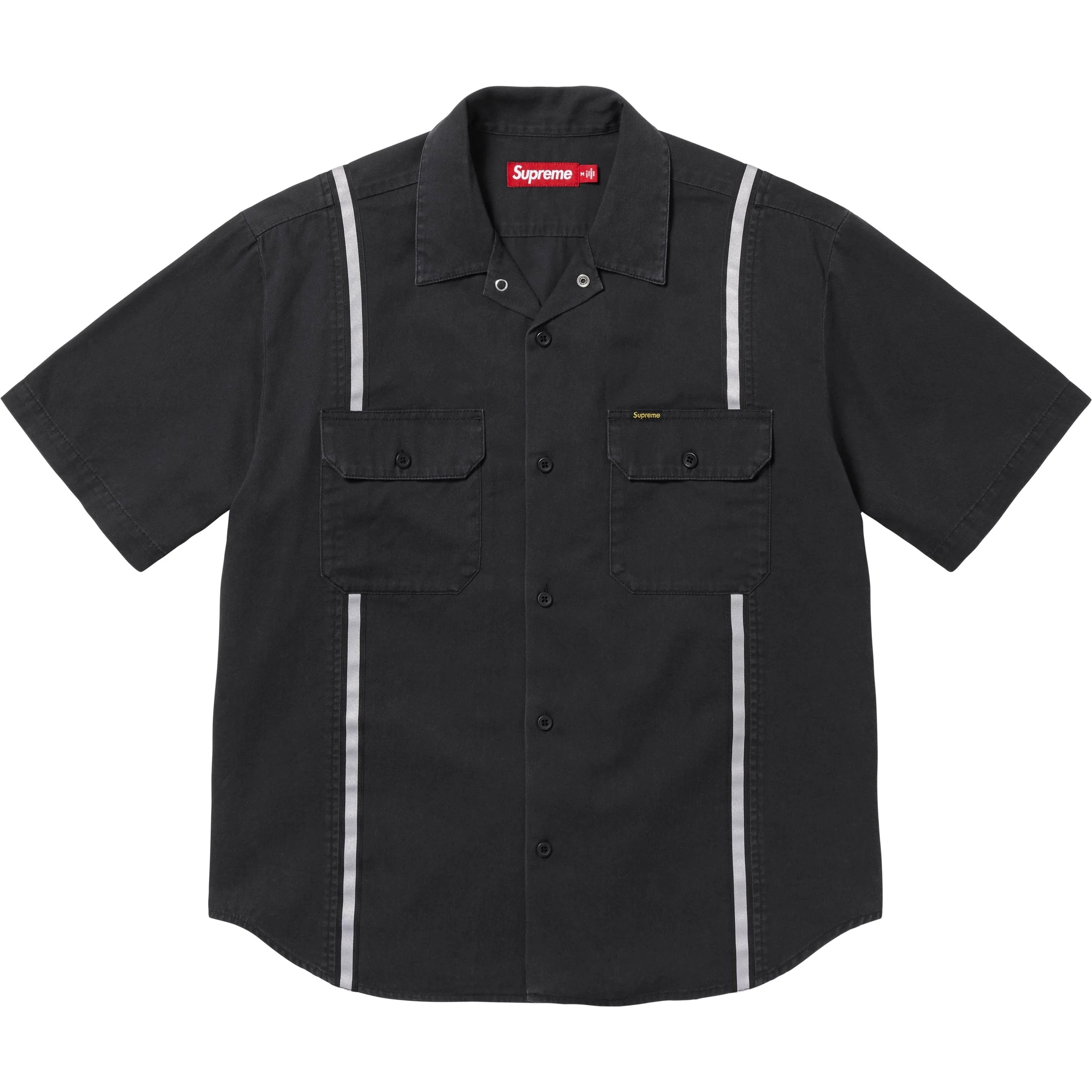 Reflective Stripe S/S Work Shirt view 11